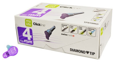 MyLife Clickfine Penkanyle, 32G (0,23 x 4mm) - MyLife