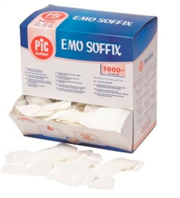 Emo Soffix hæmostatisk plaster, 3,8x3,8cm - EMO SOFFIX