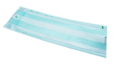 Autoklavepose med fold, 150x50x400mm - Mpack