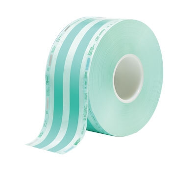 Autoklaverulle med fold, 100x50mm 100m - Mpack