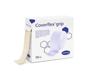 Coverflex grip tubebandage E, 8,75cmx10m ben/stor arm