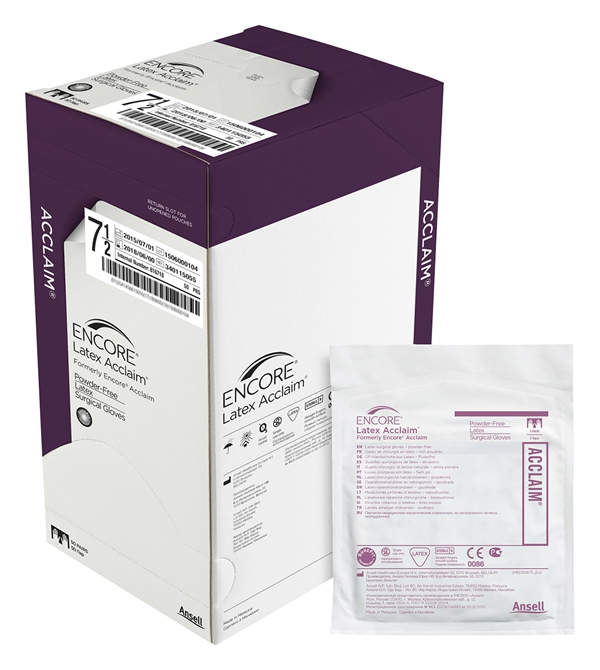 Encore Latex Acclaim, 7,5 OP-handske, PF - ENCORE - 2