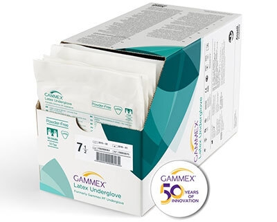 Gammex Latex Underhandske, 5,5, grøn OP-handske, PF - Gammex - 2