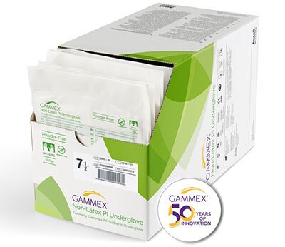 Gammex Non-Latex PI OP-handske, 8,0 Underhandske, grøn, PF - Gammex - 2