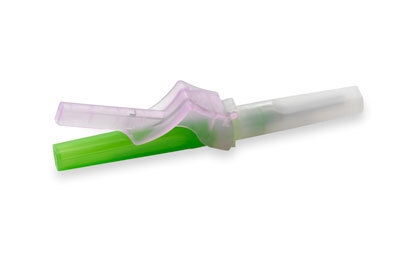 BD Vacutainer Eclipse safety steril, 21G 0,8x32mm grøn uden holder