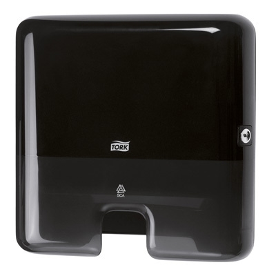 Tork Xpress-Box dispenser, sort plast H2 mini