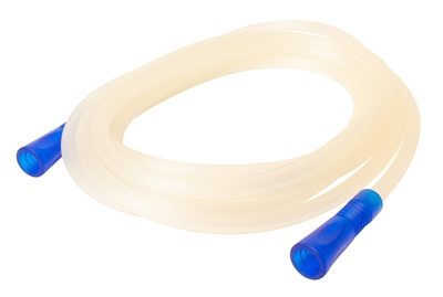 Sugeslange K/K konnektor, 25ch ID:5,6mm L:3,5m blå - 1