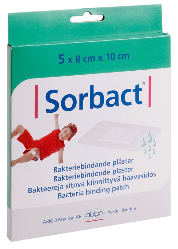 Sorbact plaster/film, 8x10cm - Sorbact