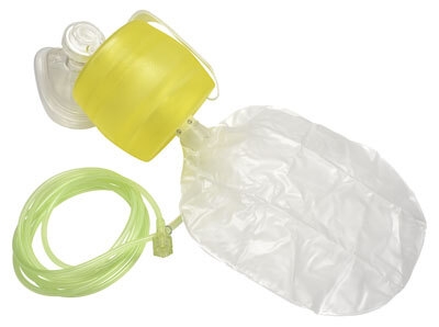 The BAG II Resuscitator barn, maske str. 3 engangs