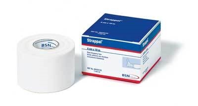 Strappal sportstape hvid LF, 4 cm x 10 m