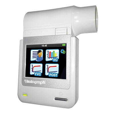 Vitalograph Micro spirometer, USB kabel og Reports software