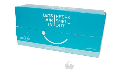 Nosa lugtbeskyttelse til næsen, mentholduft  50pk