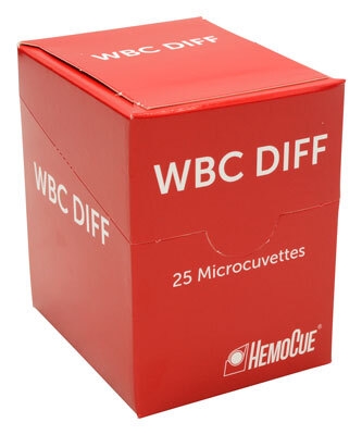 HemoCue WBC DIFF, kuvetter - HemoCue