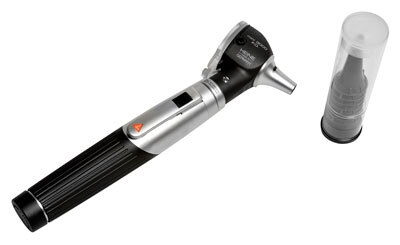 HEINE mini 3000 F.O otoskop, 2,5v incl håndtag