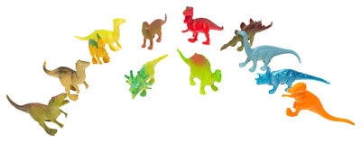 Legetøj, Dinosaurus, assorteret udvalg