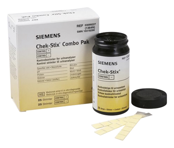 Clinitek status, check-stik, combo-pak kontrol