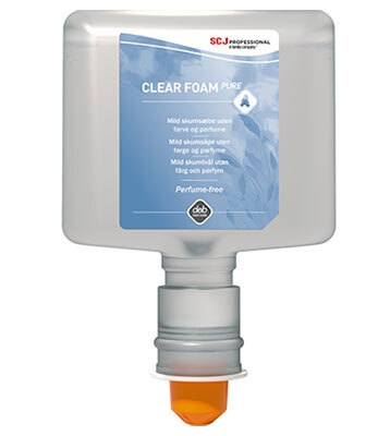 Deb Clear, skumsæbe, 1200 ml, uden farve og parfume