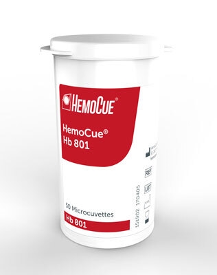 HemoCue Hb 801 Microcuvettes, kuvetter (dåse) - HemoCue