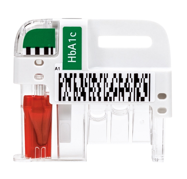 Afinion HbA1C, Testkassette