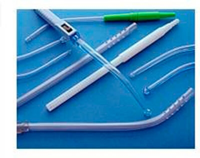 Yankauer m. ergonomisk håndtag, 24 CH, L: 260 mm, m bulp tip