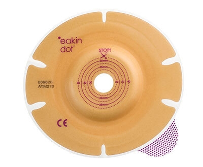 eakin dot blød convex plade, 60mm ring 37,5mm
