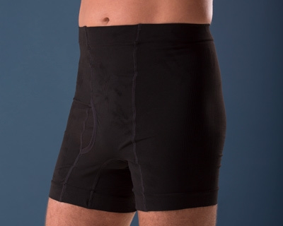 Corsinel komfort herretrusse, 2XL lav model hvid 138-160cm