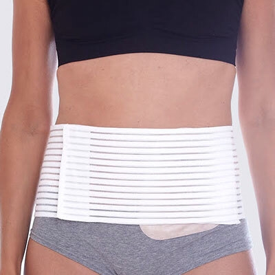 Nordicare Mika fikseringsbælte, L/XL 15 cm 110-145cm hvid