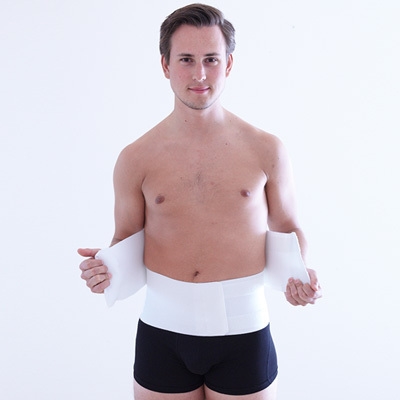 Nordicare Vira x2 bælte, S 25cm 80-100cm hvid