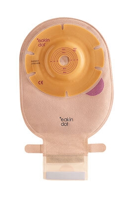 eakin dot 1-dels tømbar, 40mm std beige blød konveks