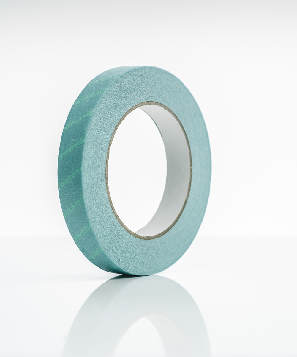 Autoklavetape m/indikator, 19mmx50m blå til damp - Steriking