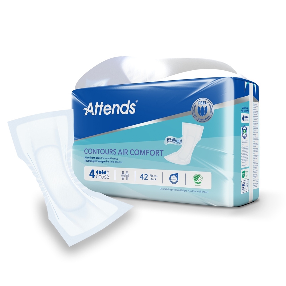 Attends Contours Air Comfort, str 4 230ml - Attends