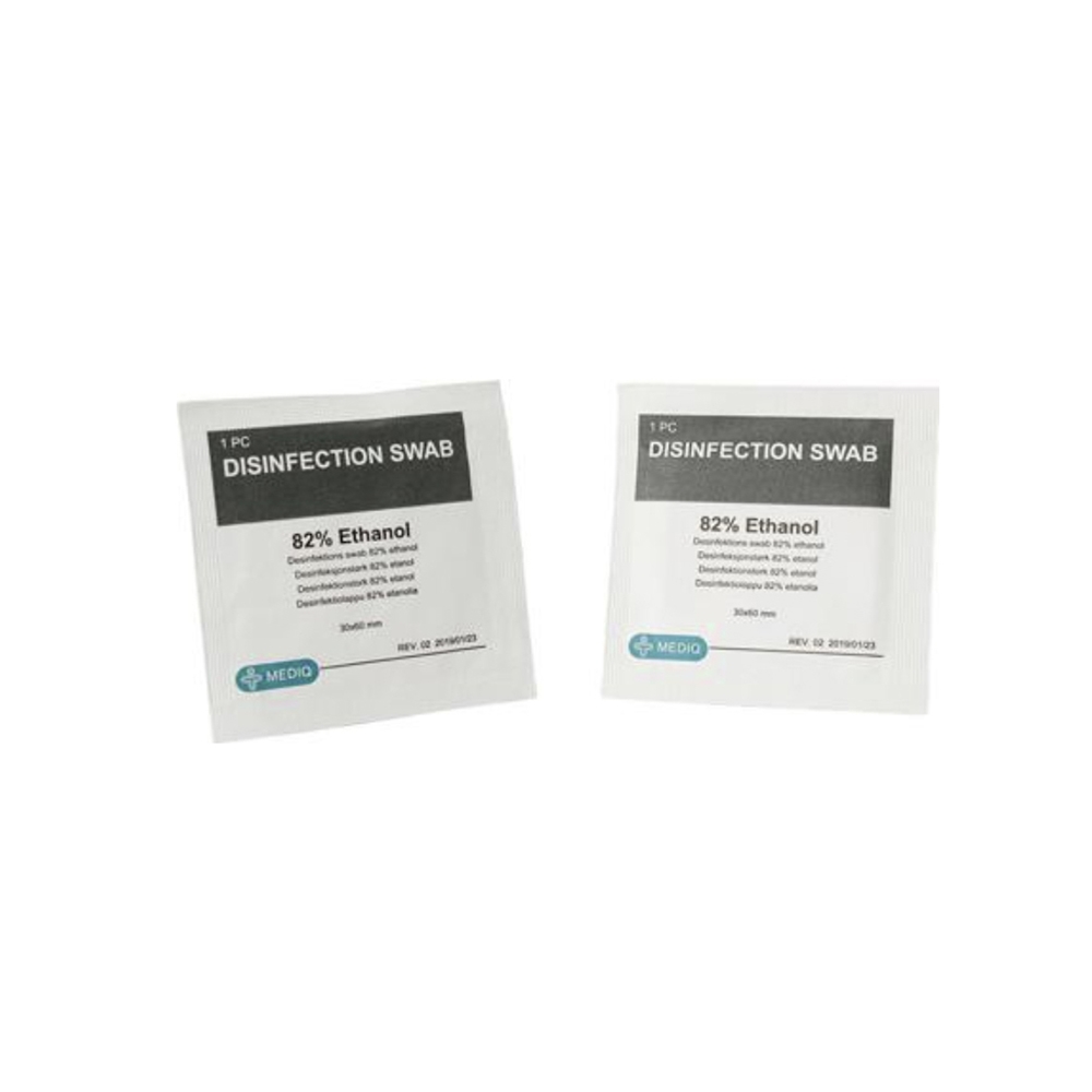 Injektionsserviet 82 % ethanol, 30mm x 60mm - 2