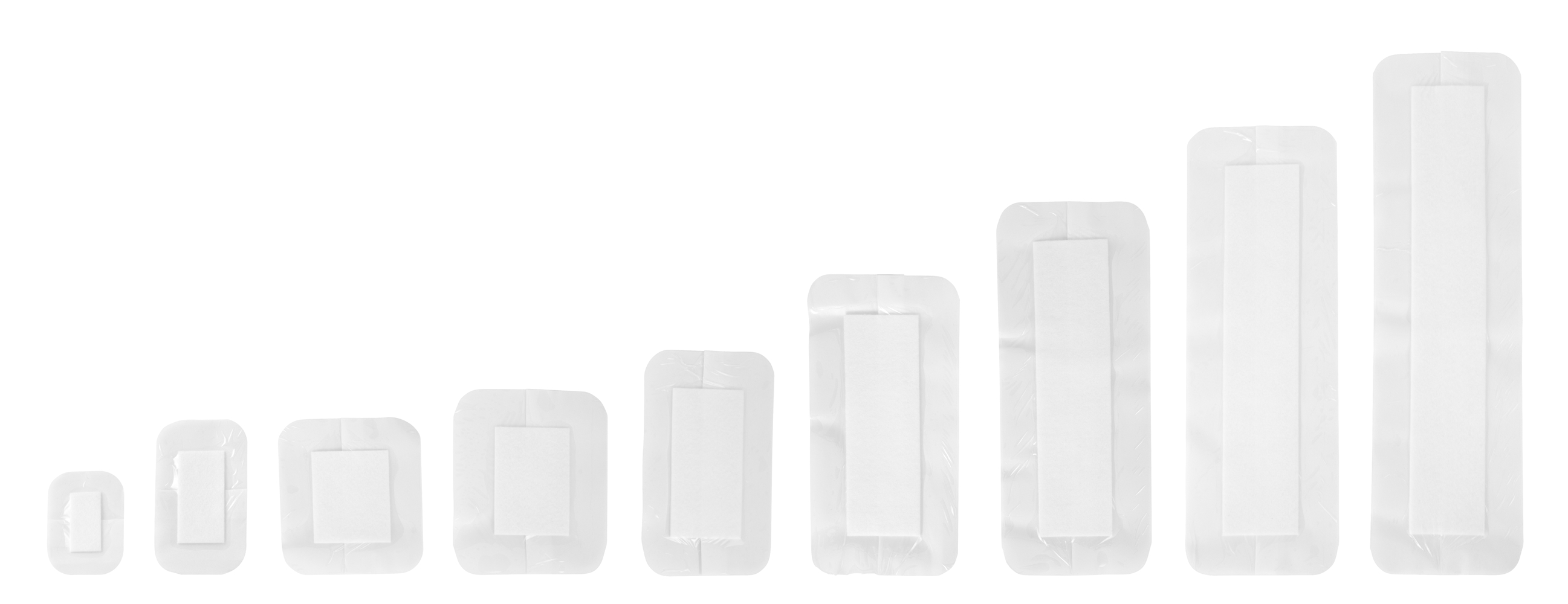 ViTri filmforbinding+ pad , 10x12cm steril (pad 6x8cm) - Pu-Derm Pad - 3