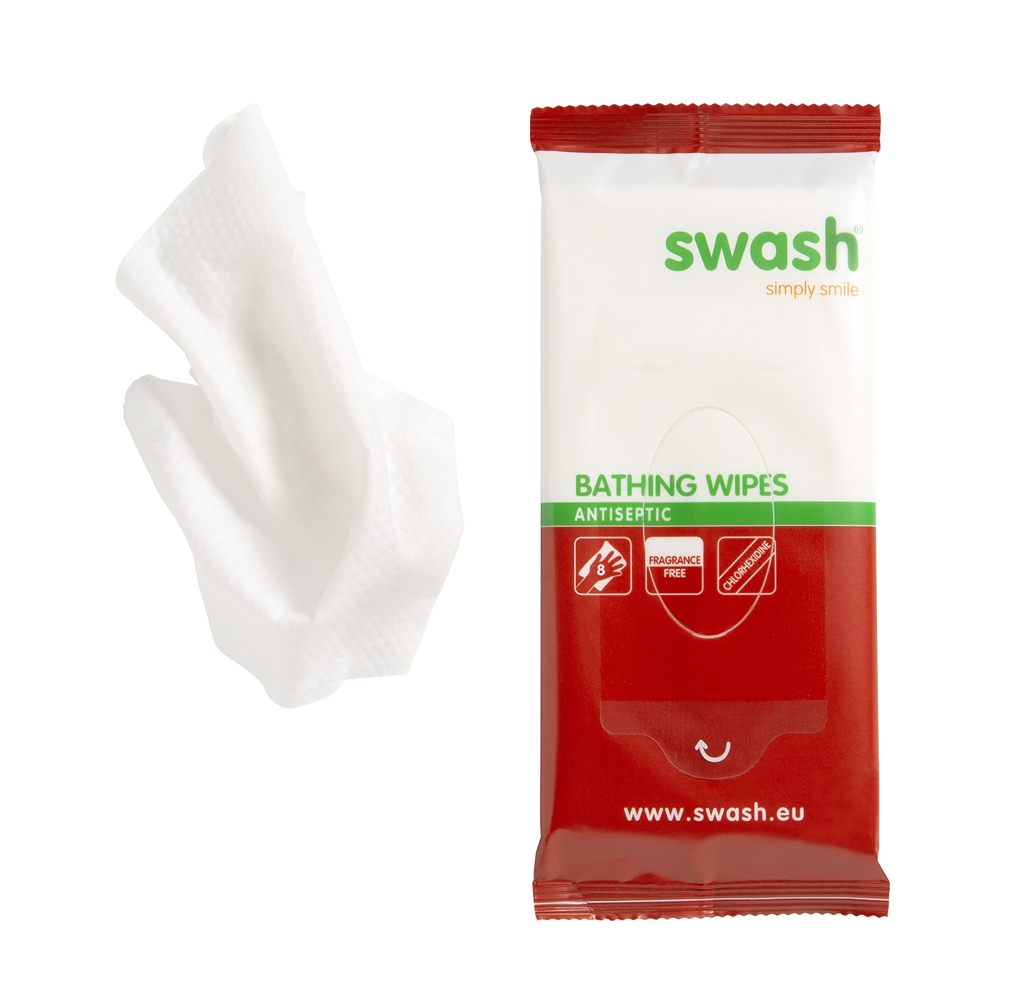 Swash Antiseptic wipes, 20x25cm, uden duft - SWASH - 2