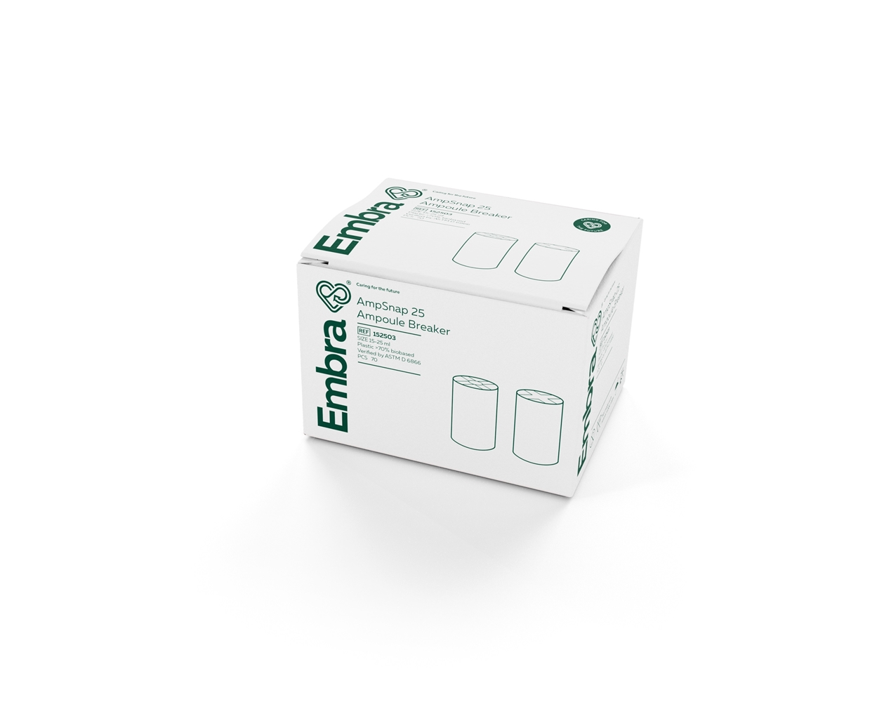 Embra ampulåbner, 15-25ml engangs - Embra® - 3