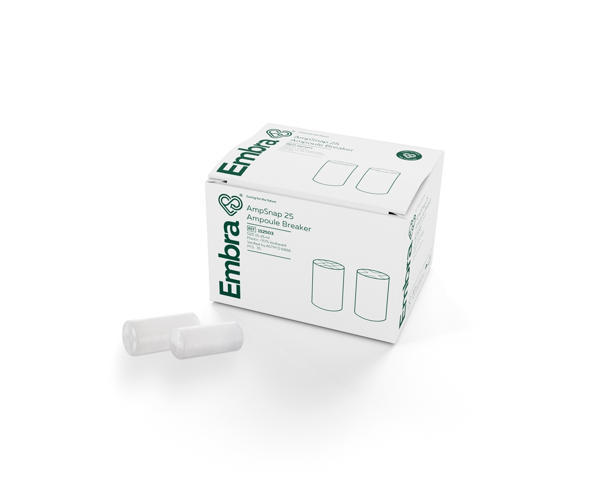 Embra ampulåbner, 15-25ml engangs - Embra® - 1