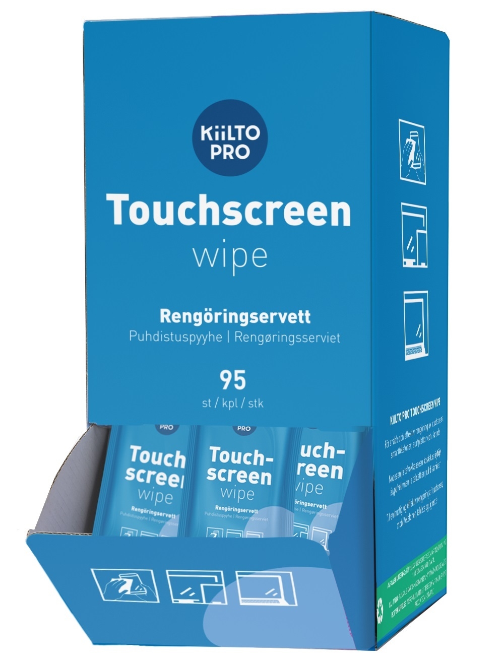 Kiilto Pro Touchscreen wipes