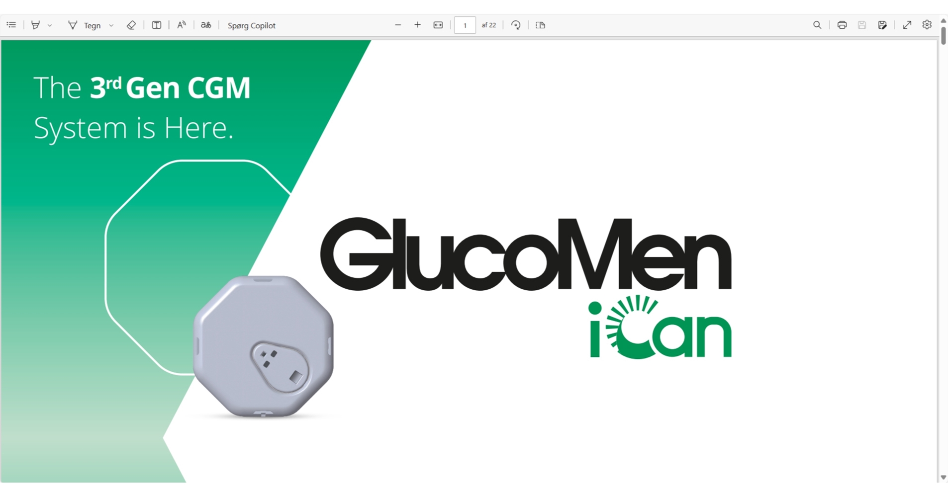 GlucoMen iCan CGM sensor - 4