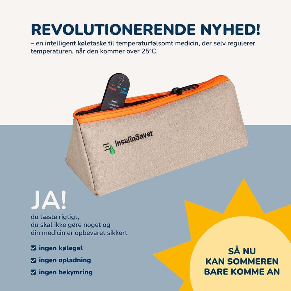 Intelligent køle diabetestaske