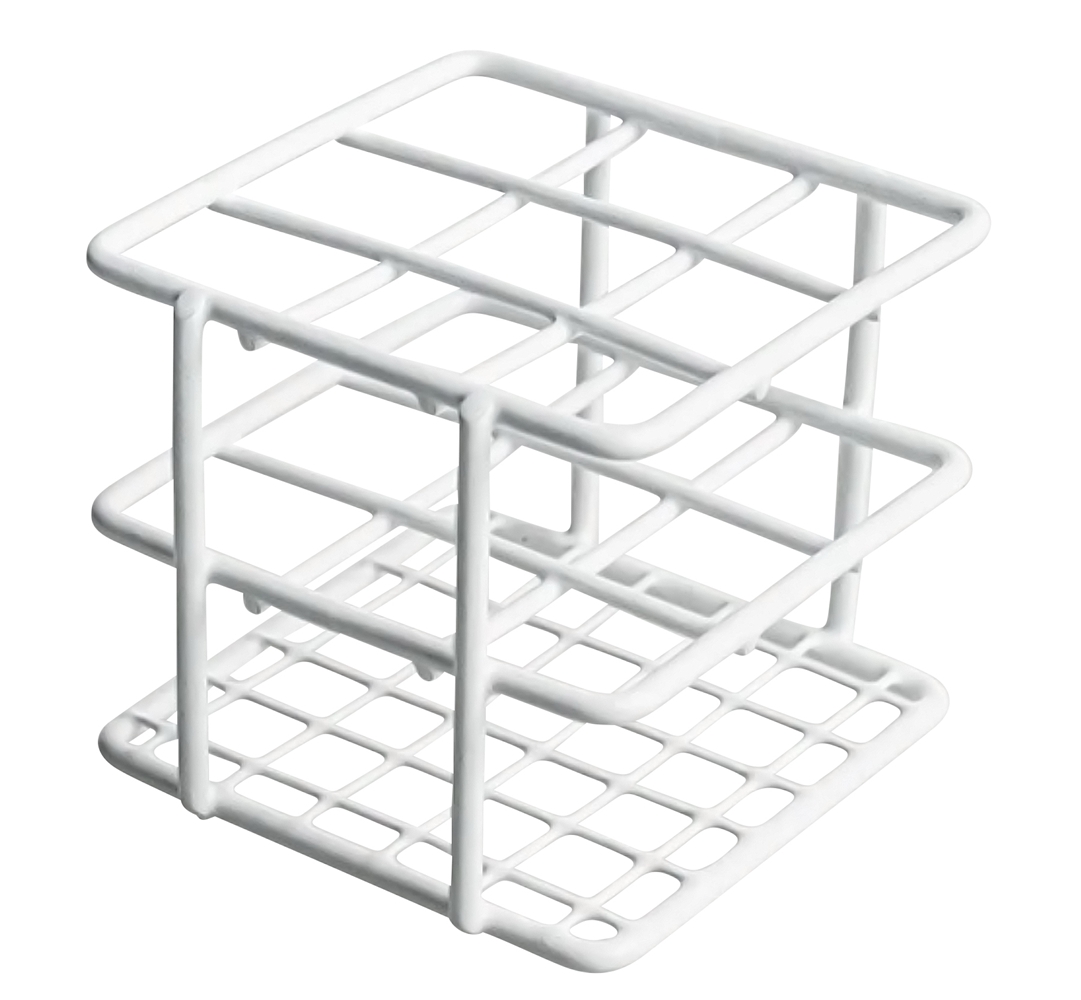 Trådstativ 3x3 huller, hvid, Højde 60 mm hul.dia. 18