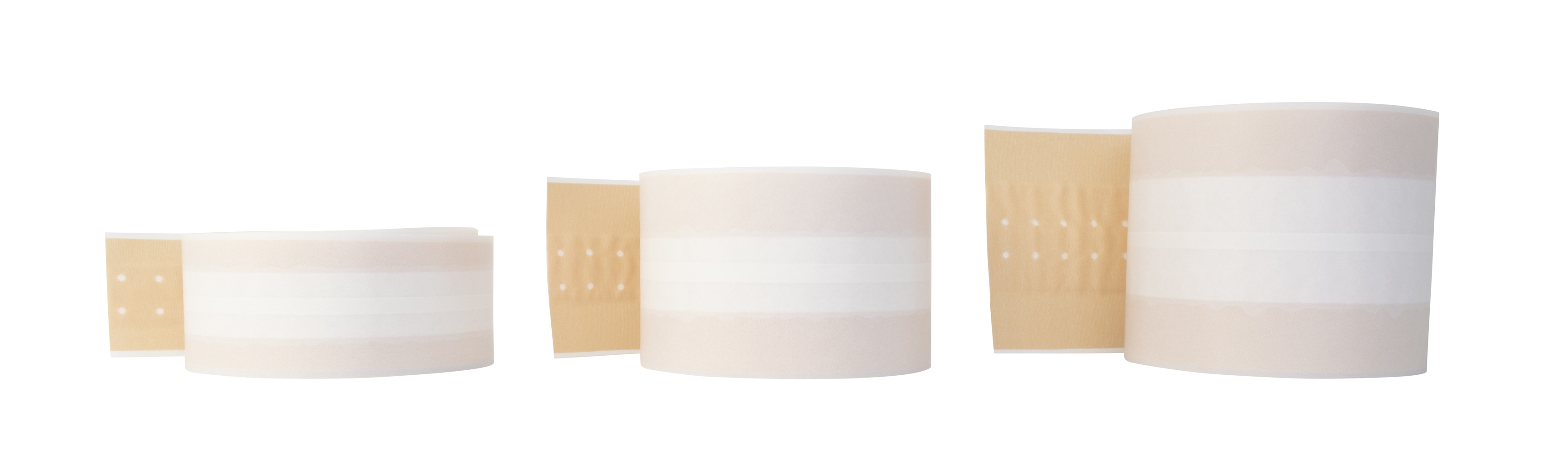 Vitri textil plaster, 8cmx5m rulle beige - 3