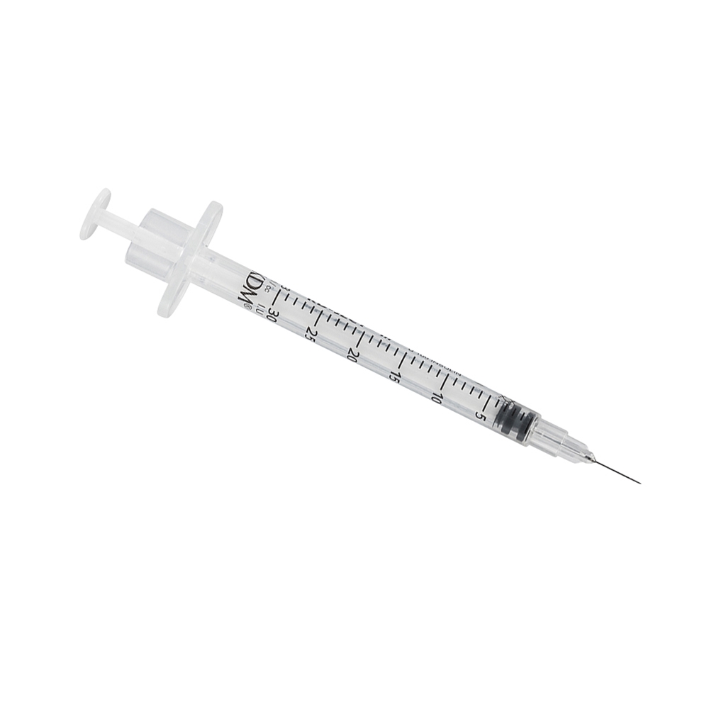 KD-Ject III sprøjte med kanyle, 0,3ml 30Gx5/16" 0,3x8mm steril - KD-Ject