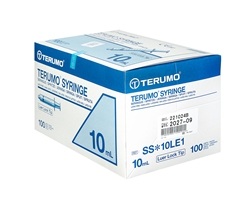 Terumo sprøjte, 10ml Luer Lock centrisk steril - Terumo - 2