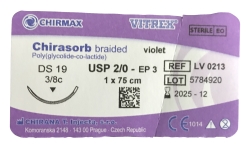 Chirasorb sutur 2-0 DS19