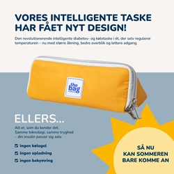 Intelligent køle diabetestaske, Gul - 3
