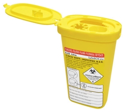SafeBox kanylebeholder gul