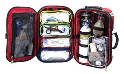 Akuttaske rød, 30x56,5x23,5cm - 2