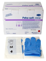 Peha-soft nitrilhandske steril