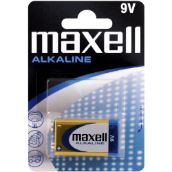 Maxell long life alkaline  9 V