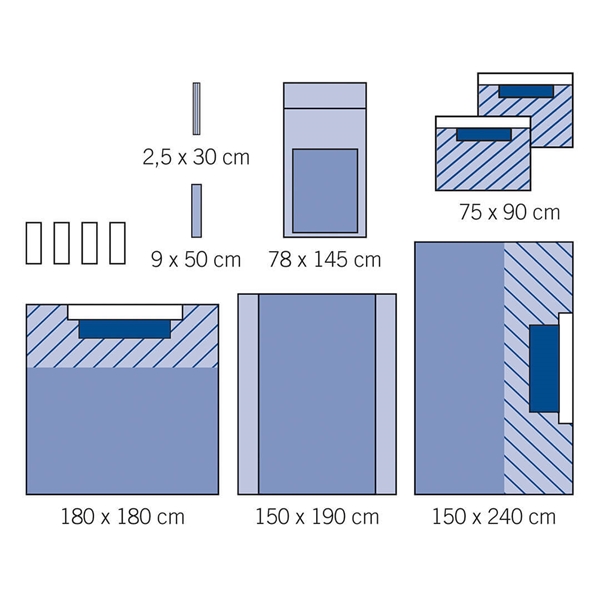 evercare® Universal Set, W Mayo cover,absorbent,sterile - evercare®